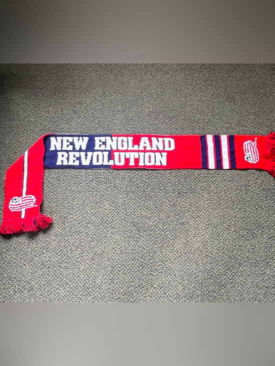 Ruffneck Other - New England Revolution Red and Navy Supporter Scarf